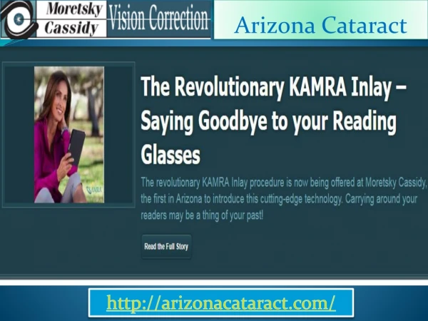 Laser Cataract Surgery Arizona