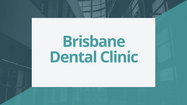 Endodontic treatment Brisbane