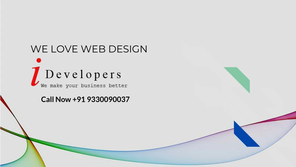 we love web design