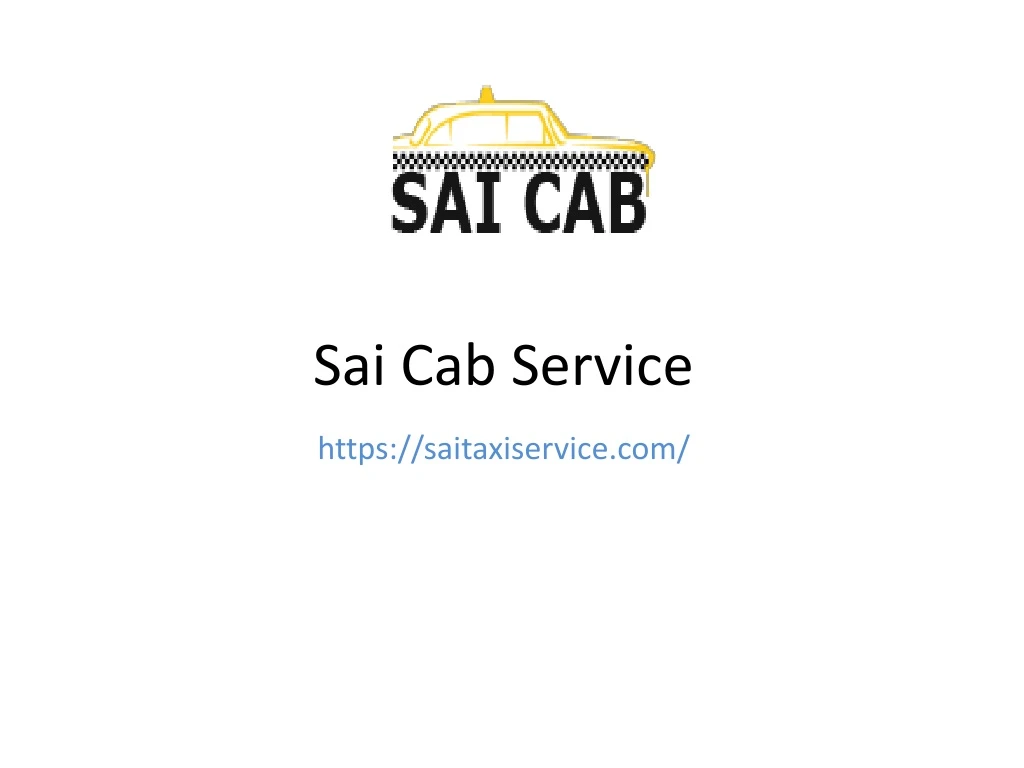 sai cab service https saitaxiservice com