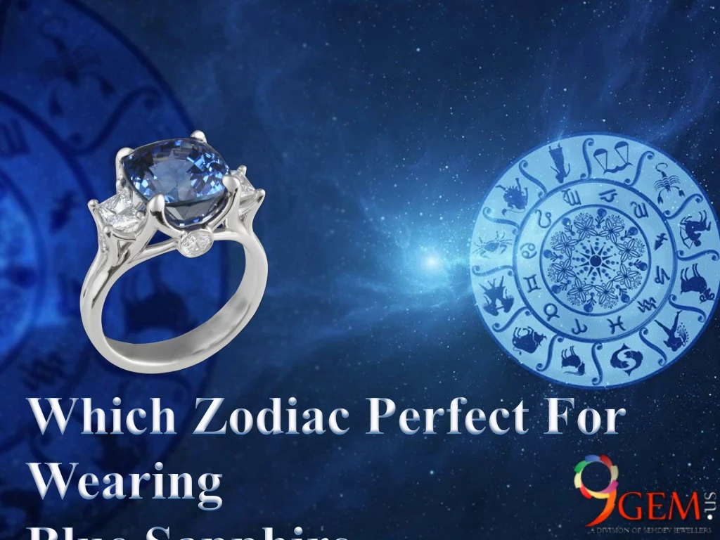 which z odiac perfect for wearing blue sapphire
