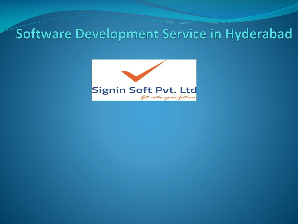 software development service in hyderabad