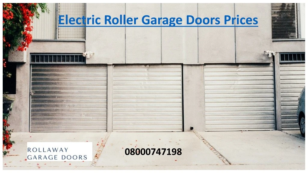 electric roller garage doors prices