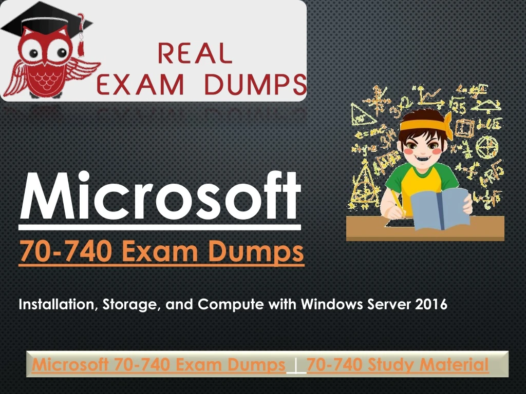 microsoft 70 740 exam dumps