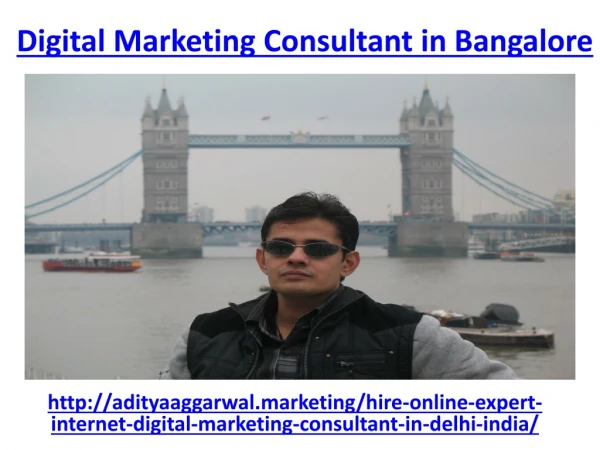 Who is the best Digital marketing expert in Bangalore