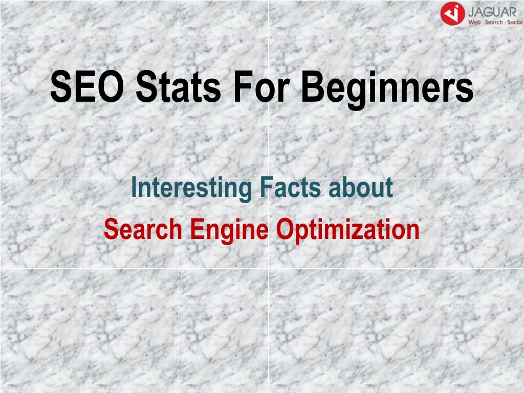 seo stats for beginners