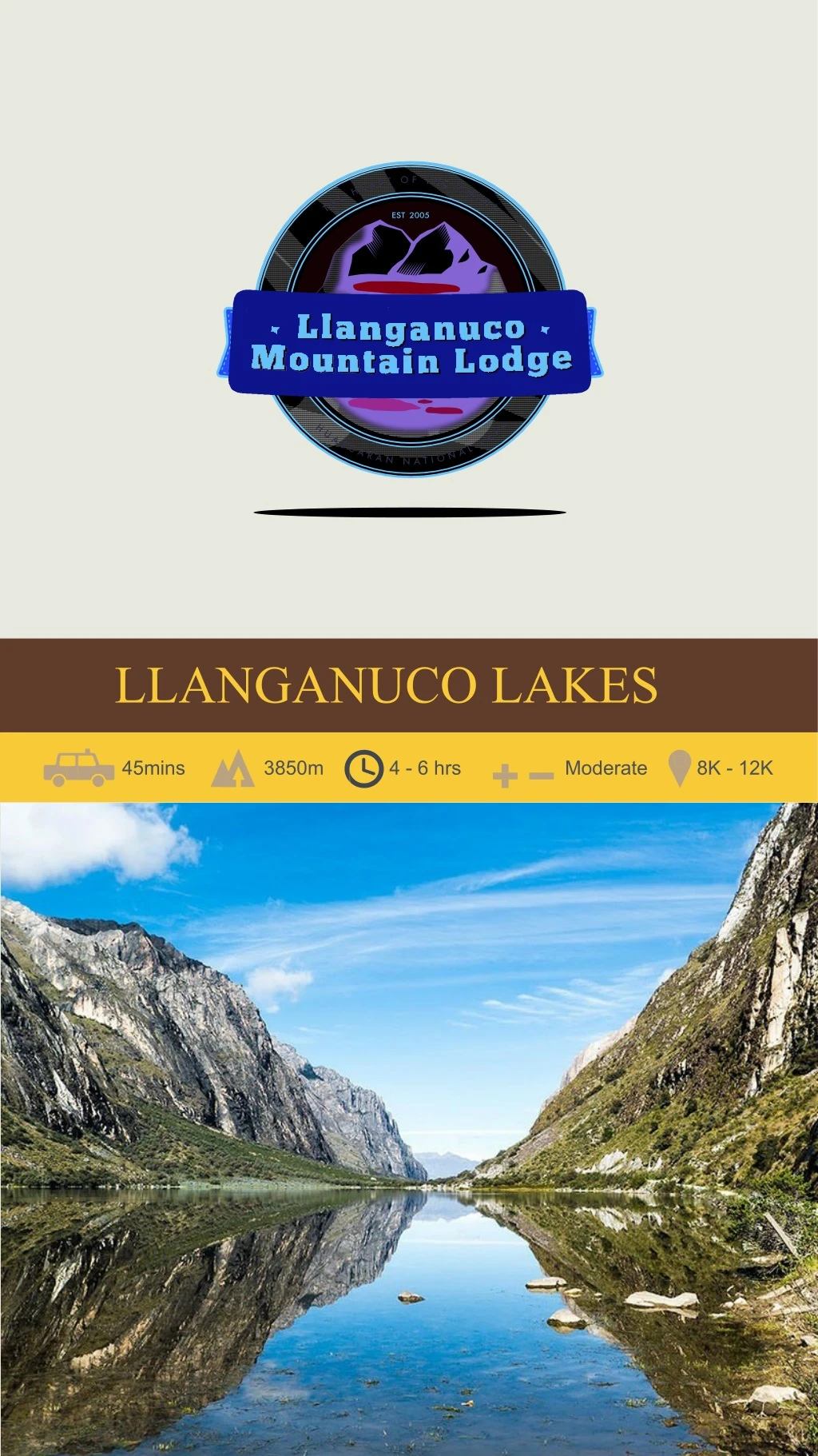 llanganuco lakes