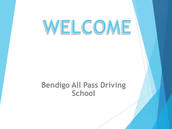 Best Driving School in Bendigo