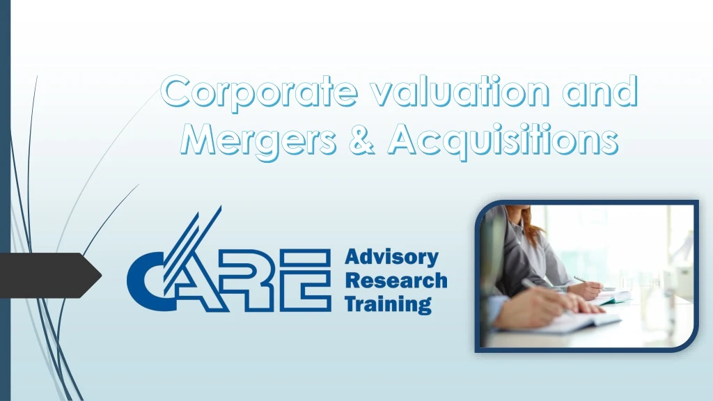 corporate valuation and mergers acquisitions