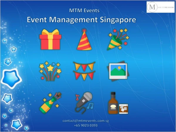 Best Event Management in Singapore