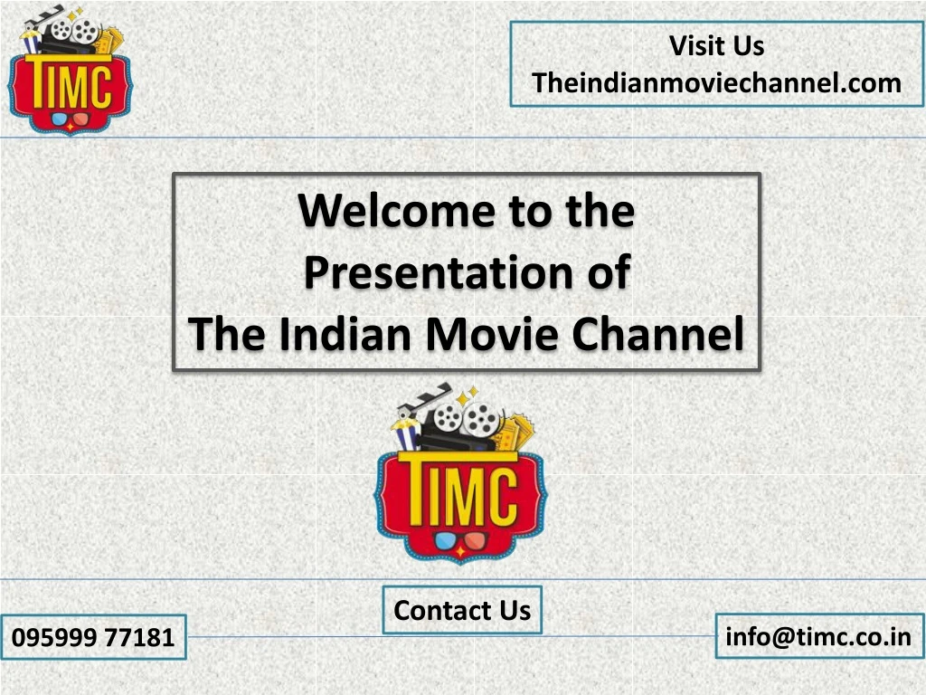 visit us theindianmoviechannel com