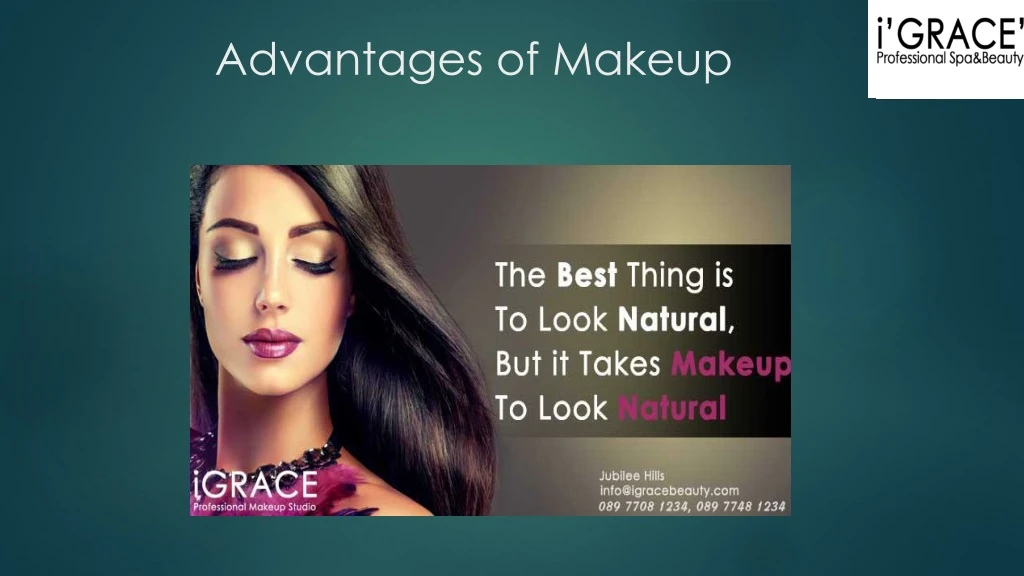 advantages of makeup