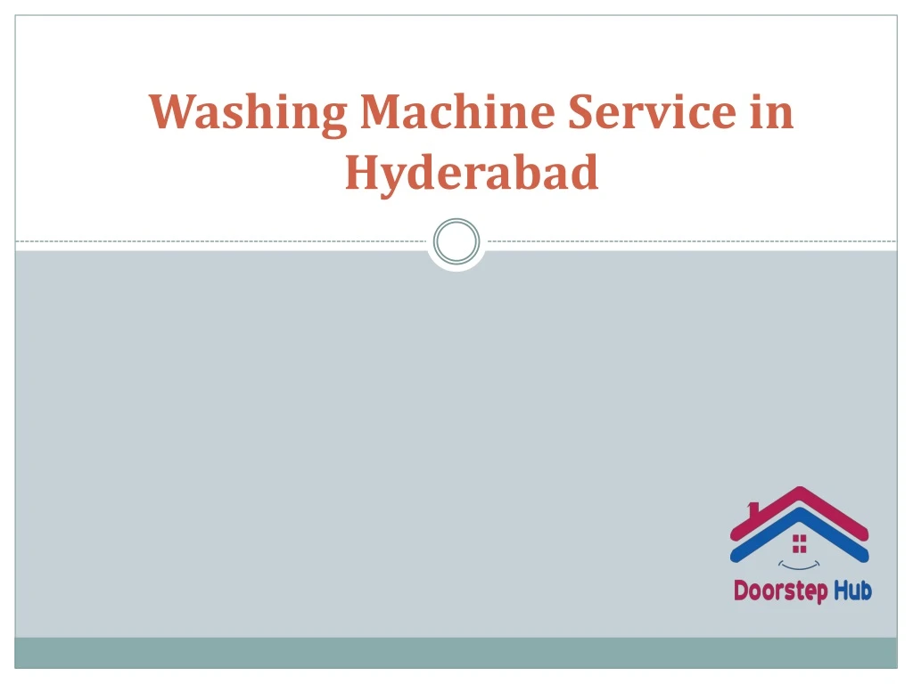 washing machine service in hyderabad