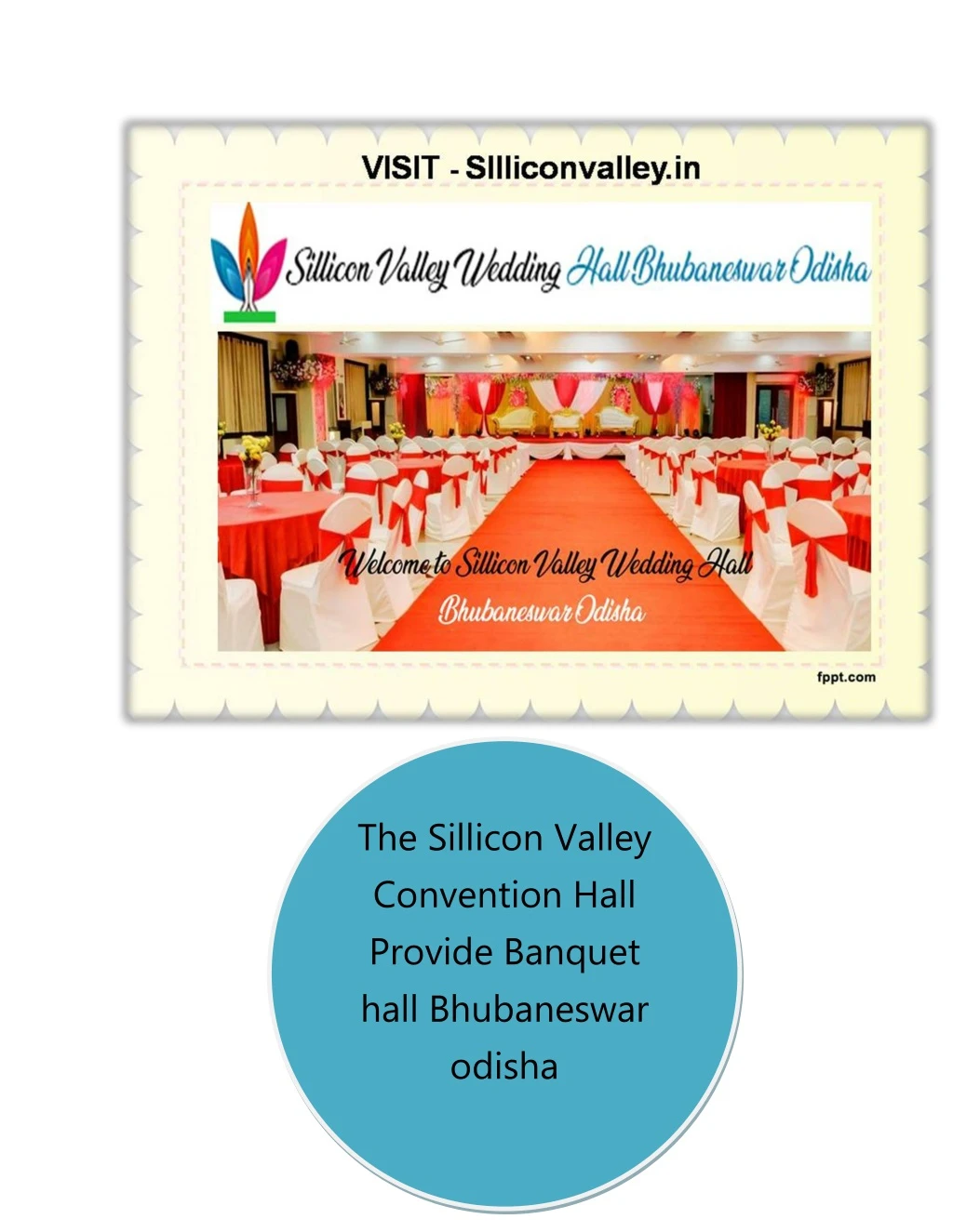 the sillicon valley convention hall provide