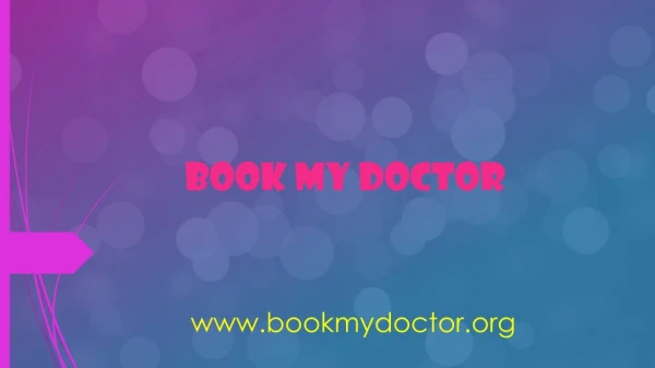 Book My Doctor - Online Doctor Appointment in Kerala | Hospital & Clinic Appointment