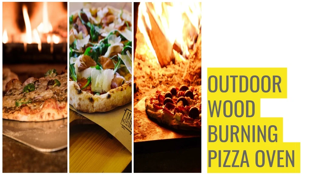 outdoor wood burning pizza oven