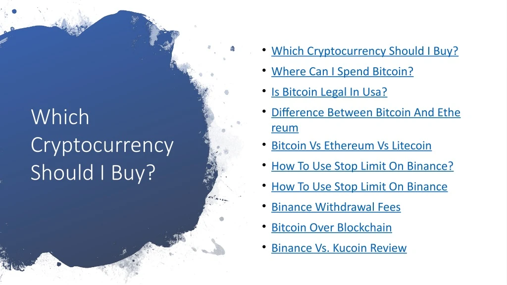 which cryptocurrency should i buy where