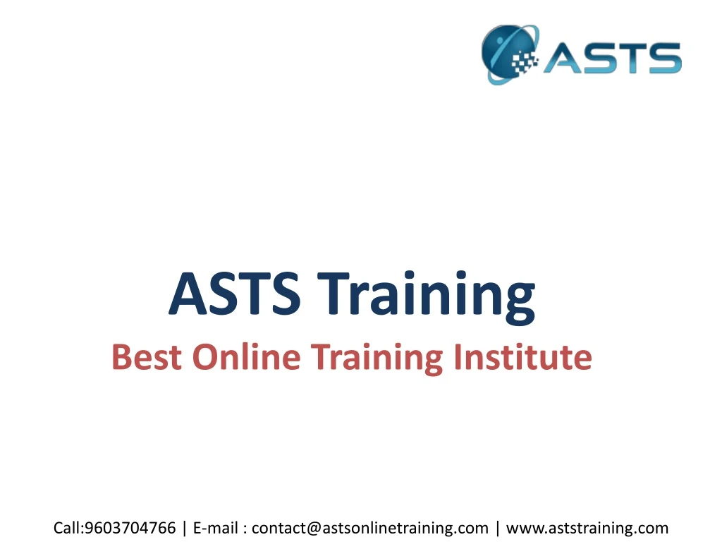 asts training best online training institute