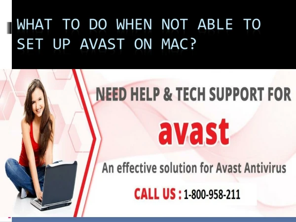 What To Do When Not Able To Set Up Avast On Mac?