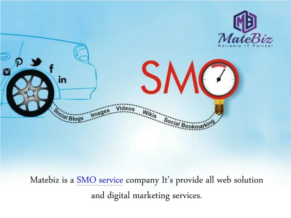 Matebiz India - SMO Service best for Website Promotion