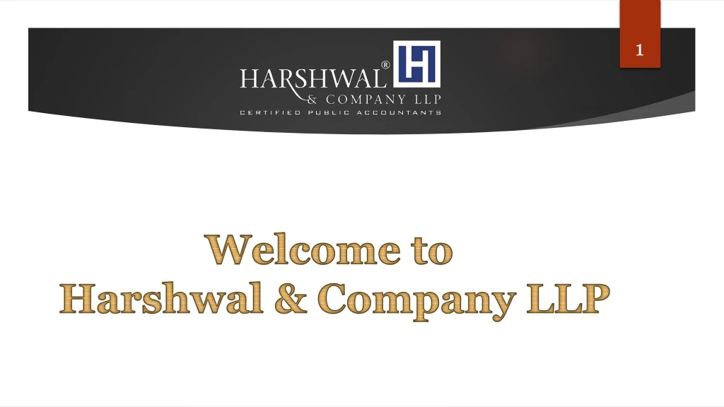 welcome to harshwal company llp