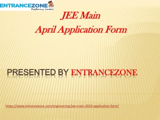 JEE Main 2019 Application Form - slide 1