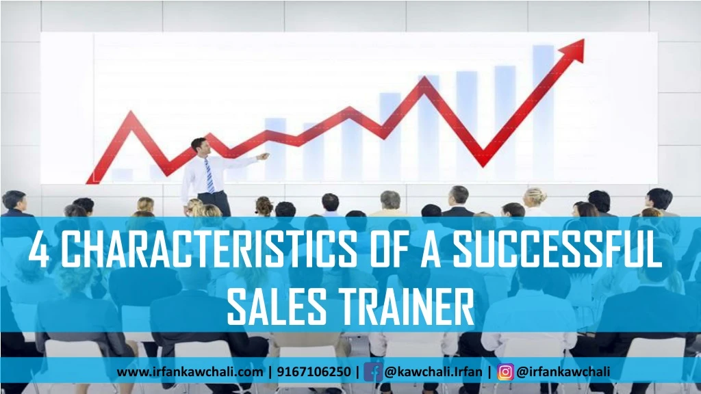 4 characteristics of a successful sales trainer