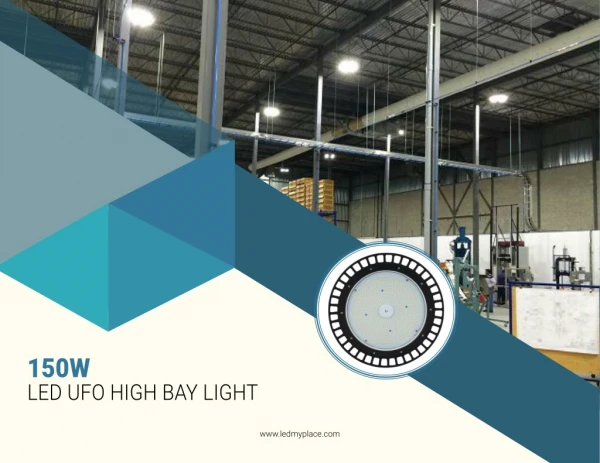150W LED UFO High Bay Lights - Warehouse LED Lighting