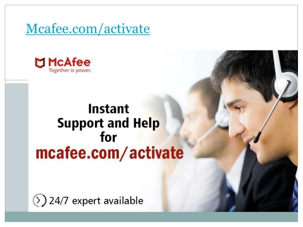 mcafee.com/avtivate - Activate McAfee