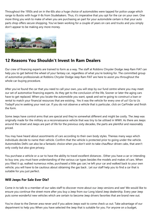 3 Reasons Your Call Jeep Dealership Is Broken (And How To Fix It)