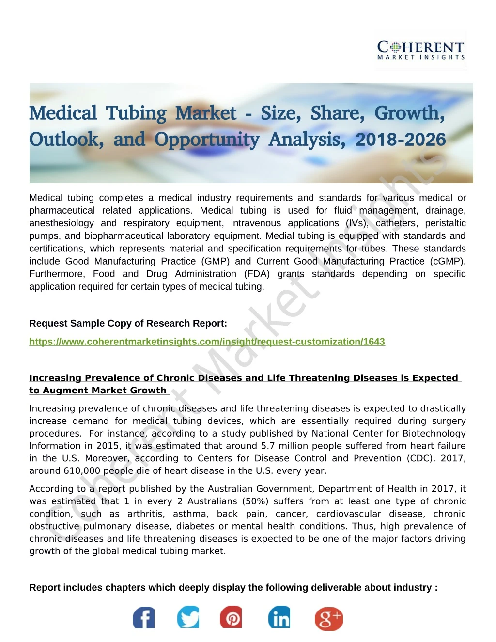 medical tubing market size share growth medical