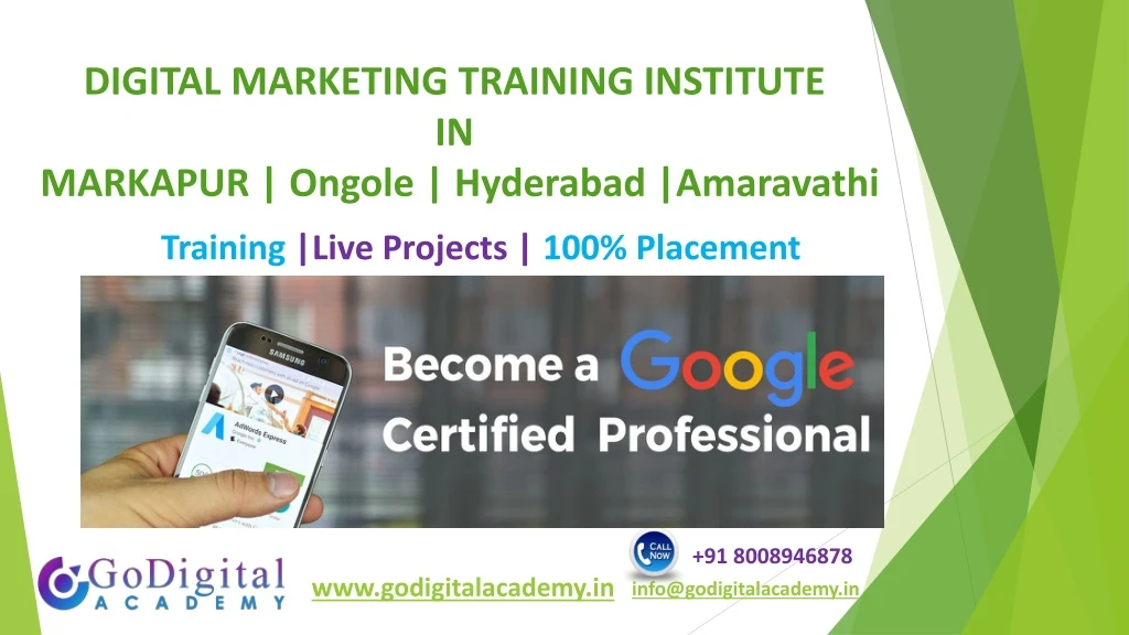 digital marketing training institute in markapur ongole hyderabad amaravathi