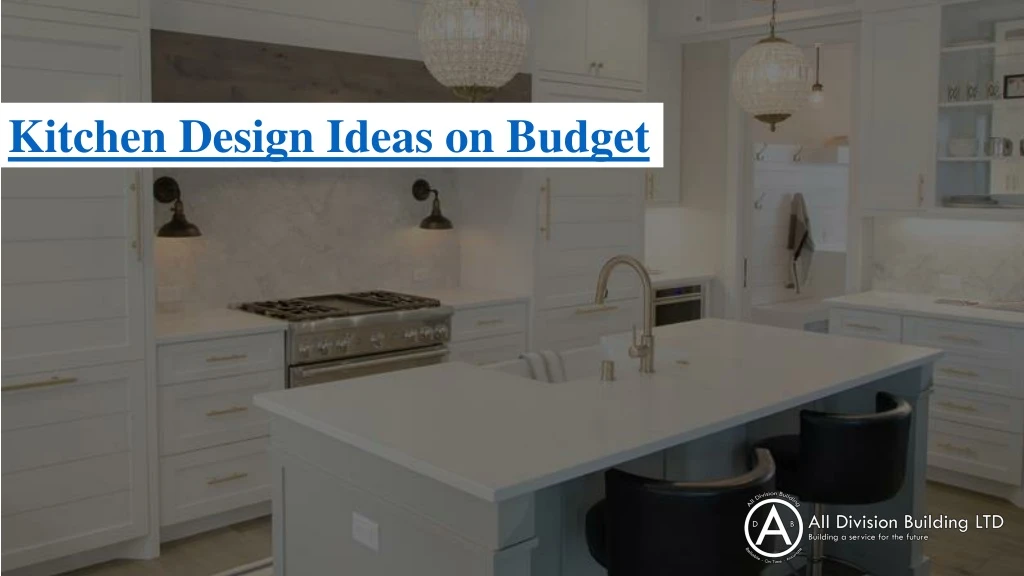 kitchen design ideas on budget