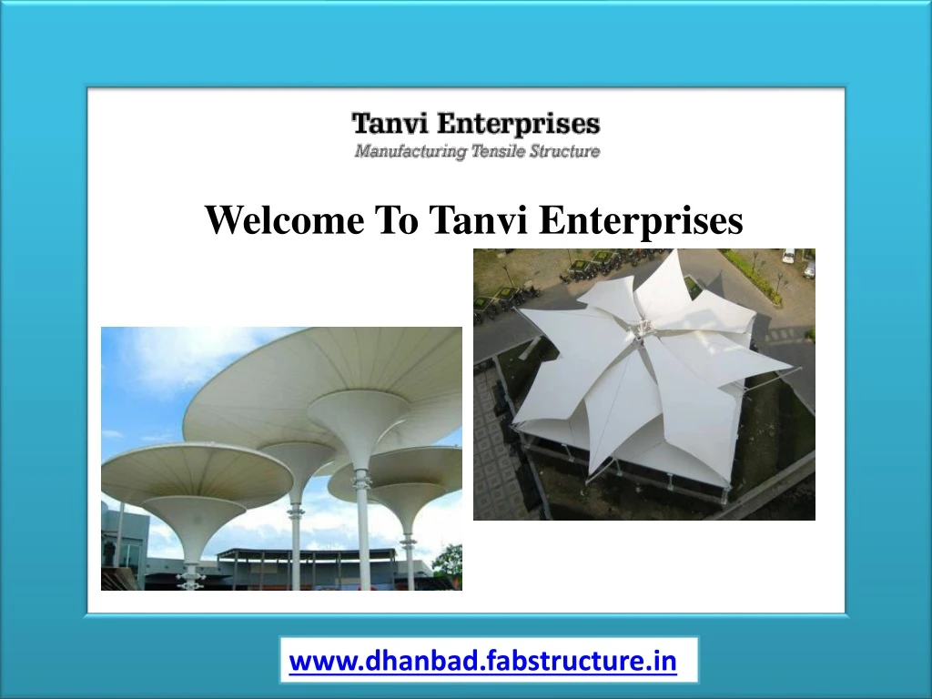 welcome to tanvi enterprises