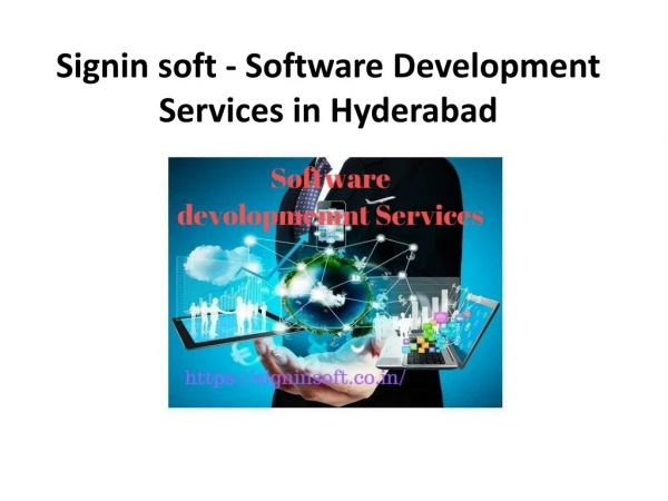 Signin soft - Software Development Services in Hyderabad