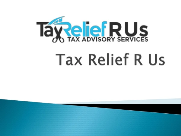 Business Tax Consultant - Tax Relief R us