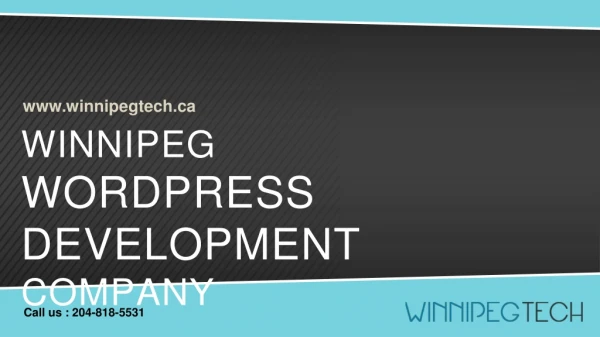 Winnipeg Wordpress Development Company