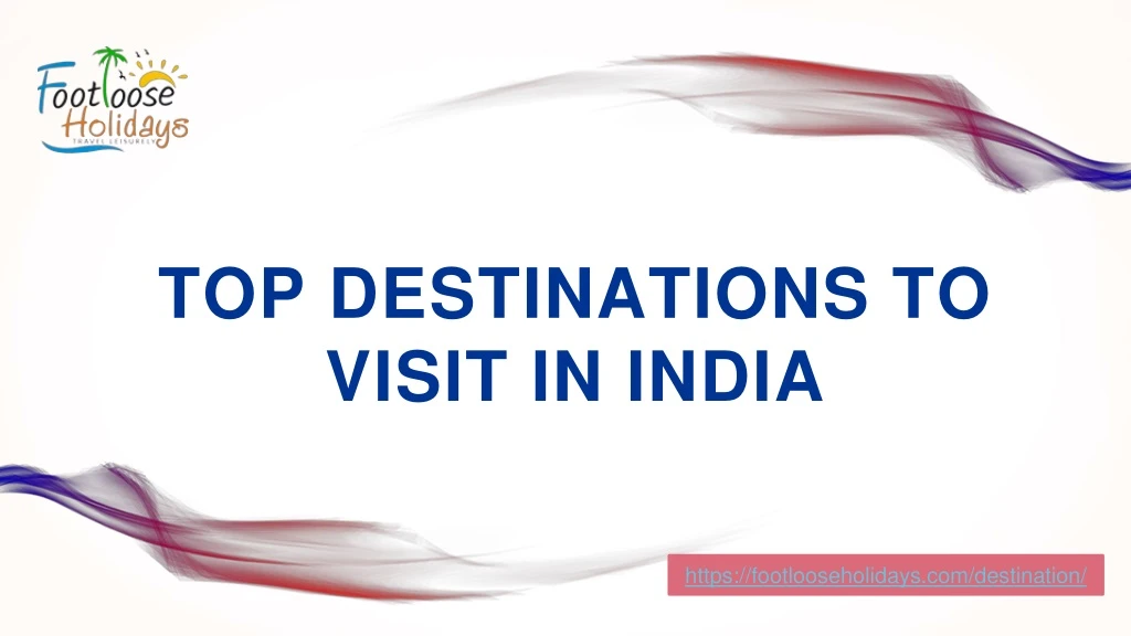 top destinations to visit in india