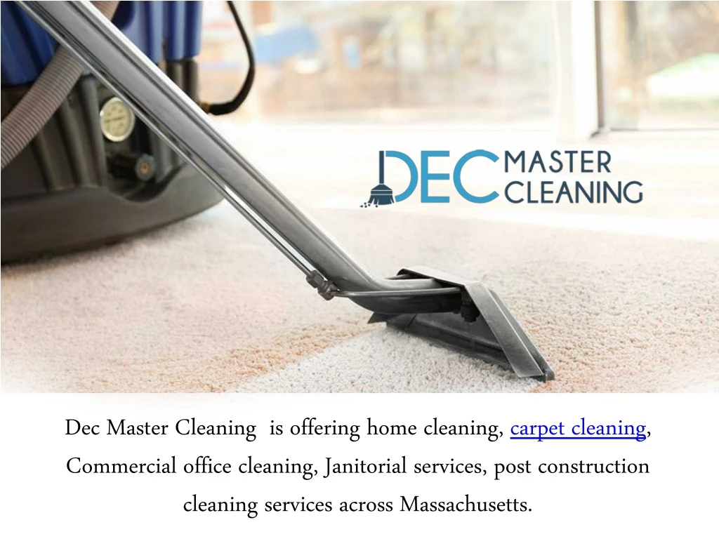dec master cleaning is offering home cleaning