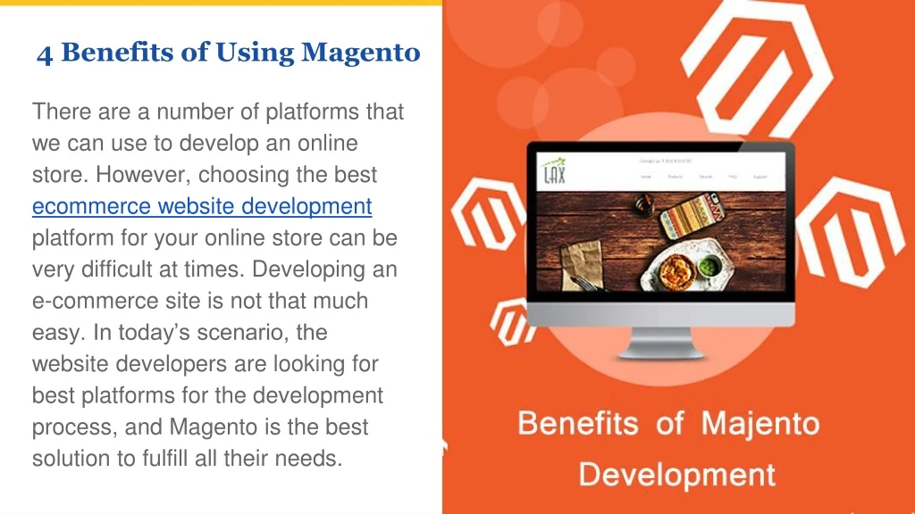 4 benefits of using magento