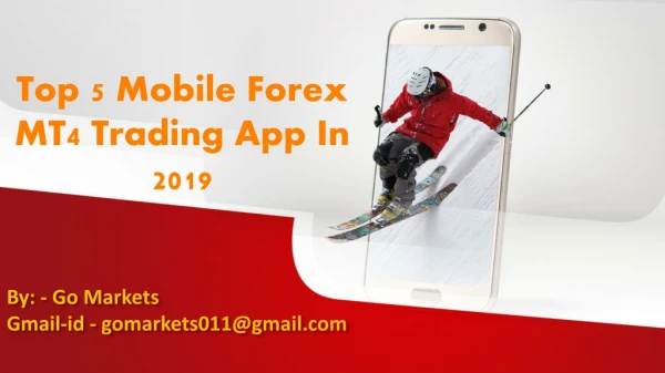 Top 5 Mobile Forex MT4 Trading App In 2019
