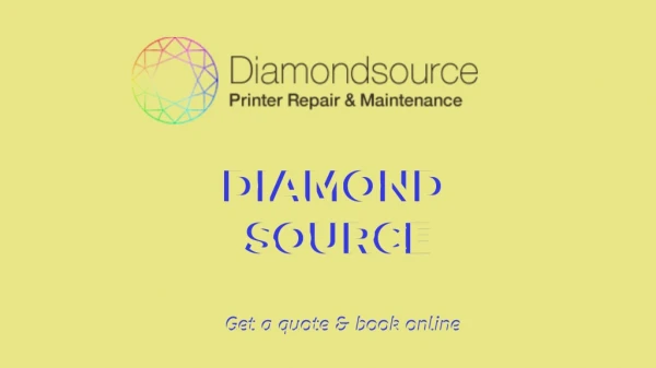 Manchester Printer and Copier Repair - Diamond Source