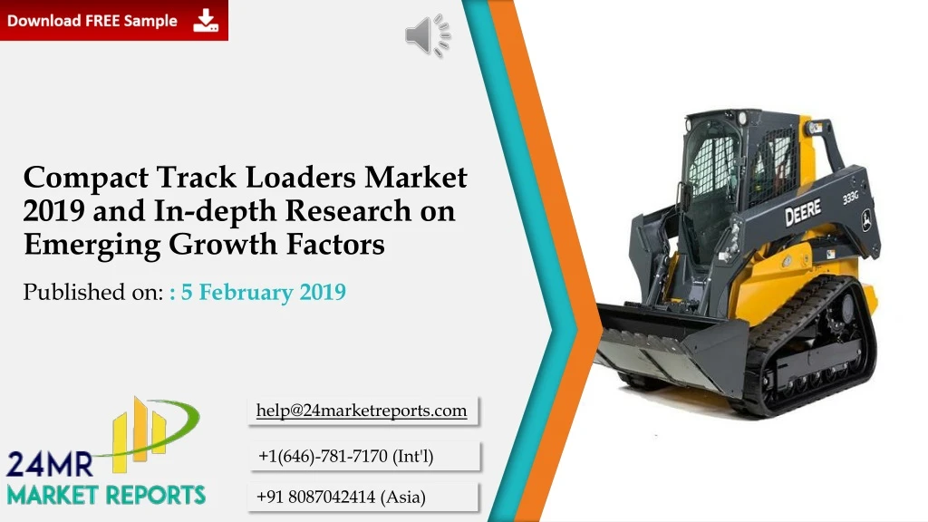 compact track loaders market 2019 and in depth research on emerging growth factors