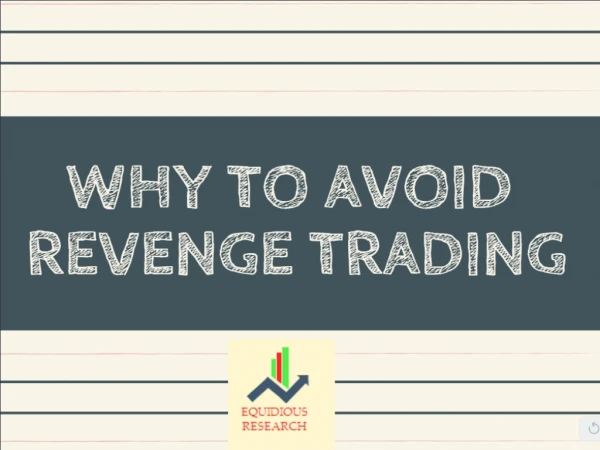 How to avoid Revenge Trading