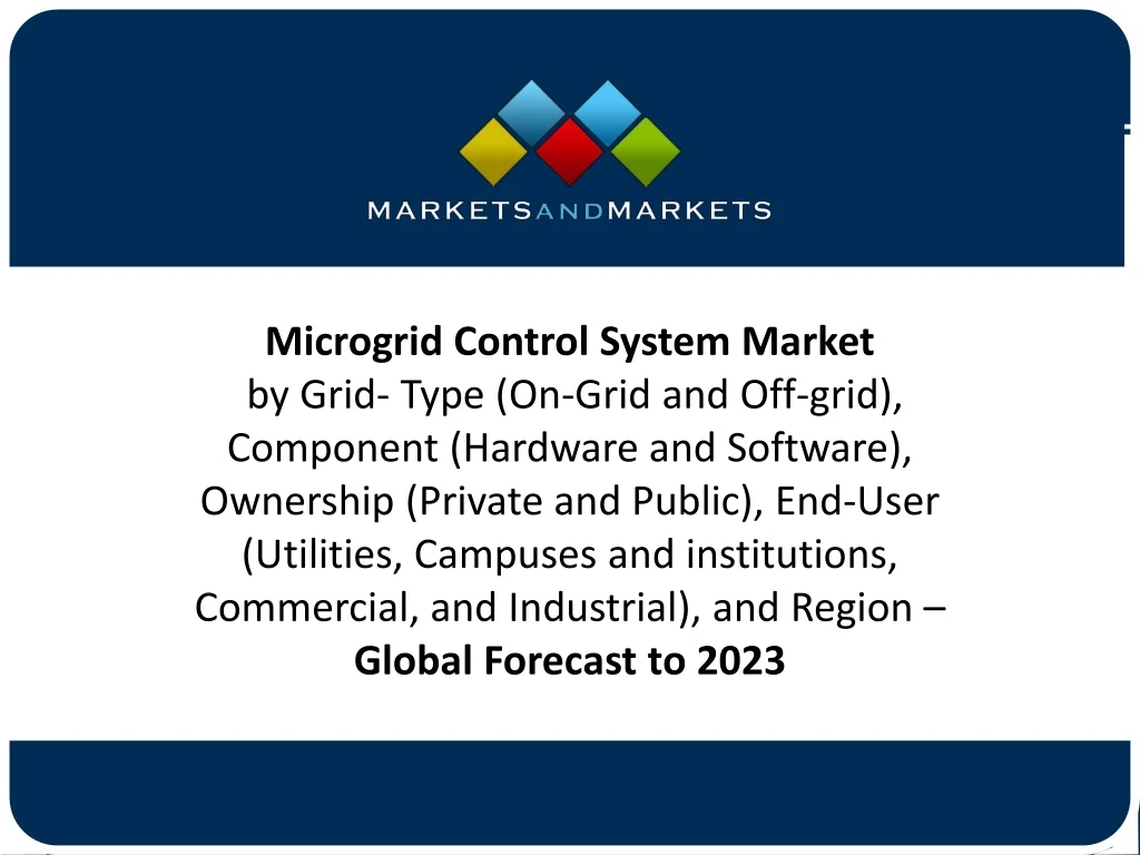 microgrid control system market by grid type