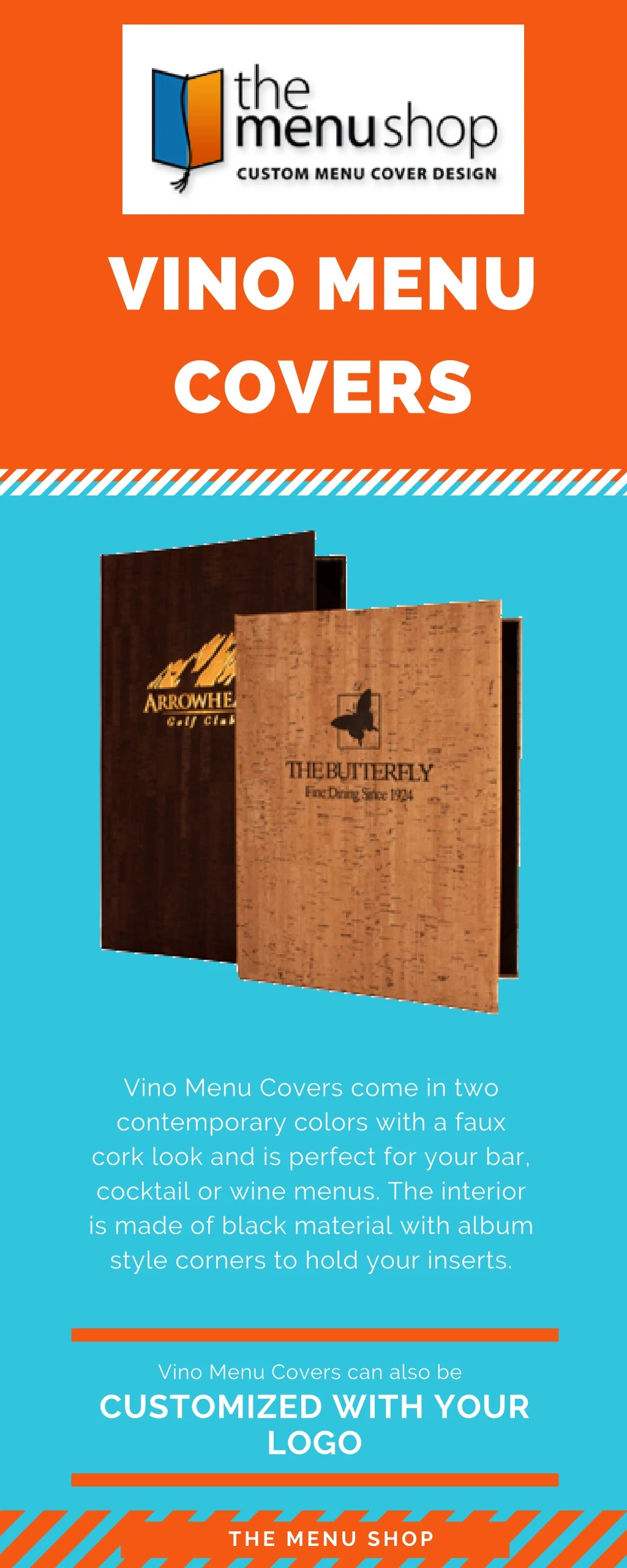 vino menu covers