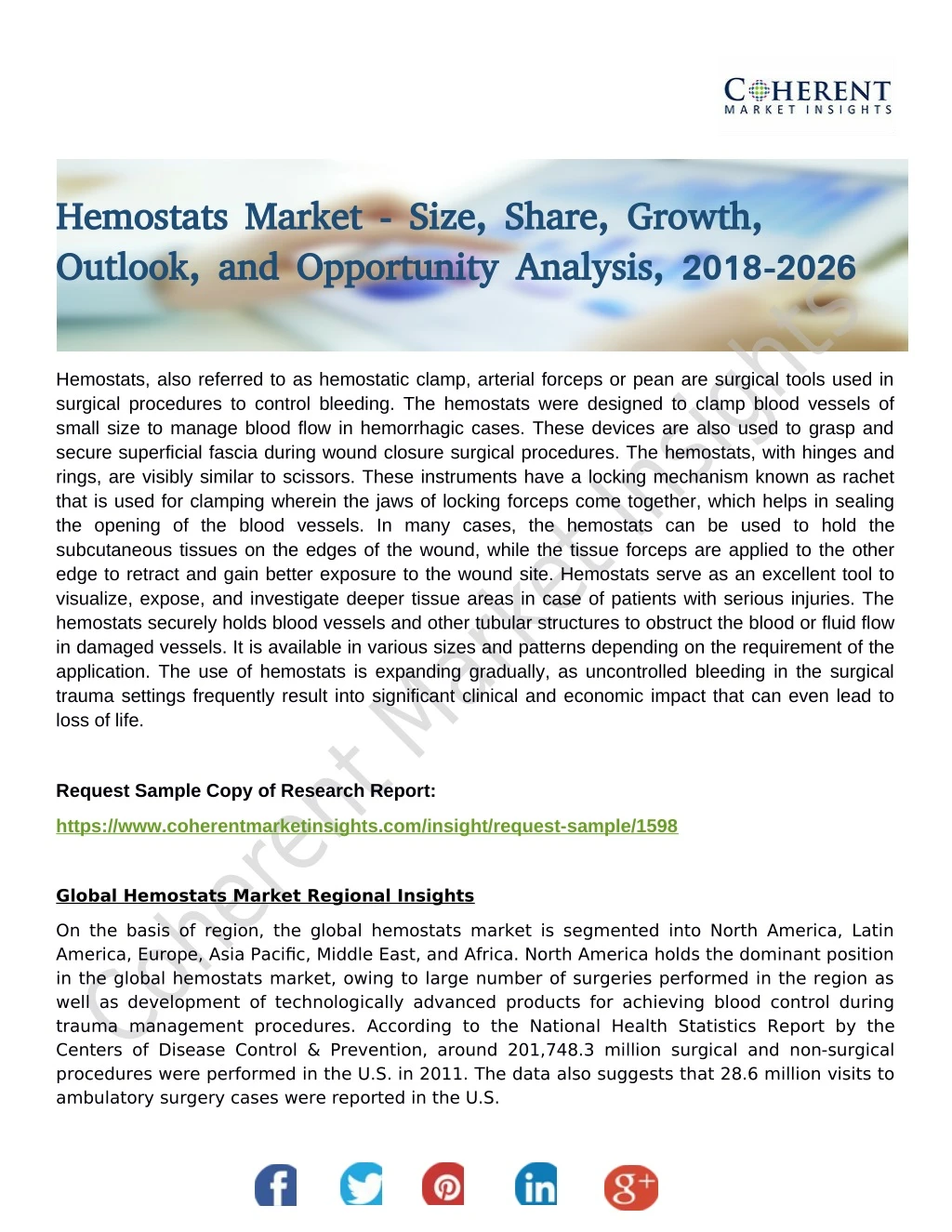 hemostats market size share growth hemostats