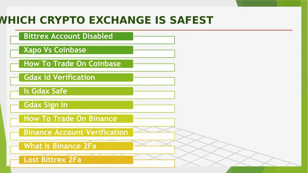 which crypto exchange is safest
