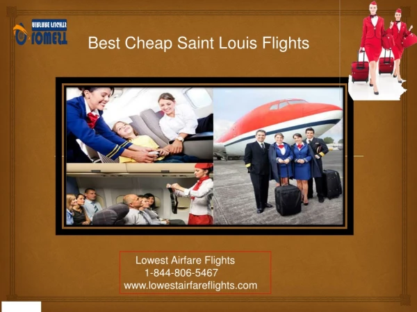 Best Deals on Saint Louis Flight Tickets