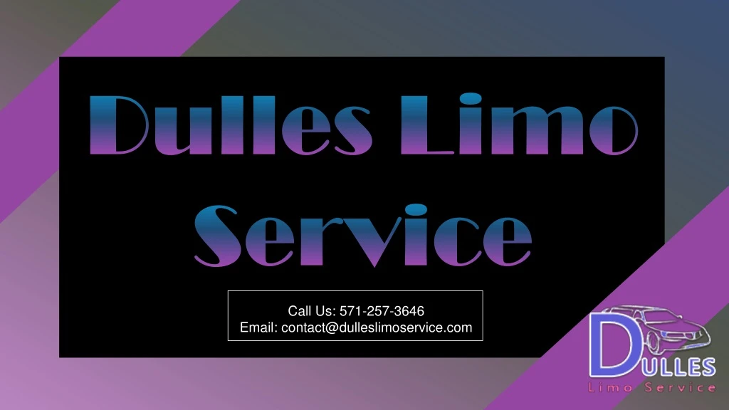 dulles limo service